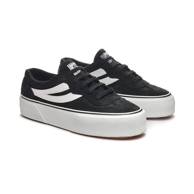 3041 Revolley Colorblock - Black White