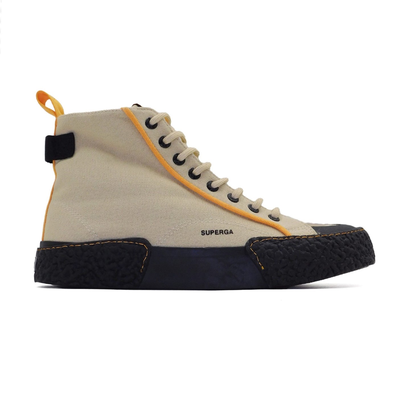 2663 HI TOP BIG BUMPER TAPE - BEIGE ORANGE BLACK