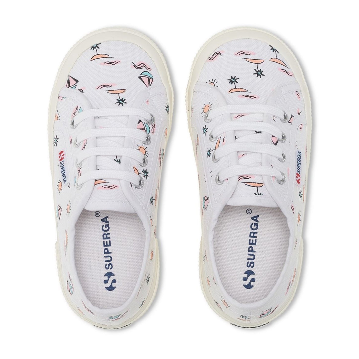 2750 KID SEA PRINT - WHITE SEA