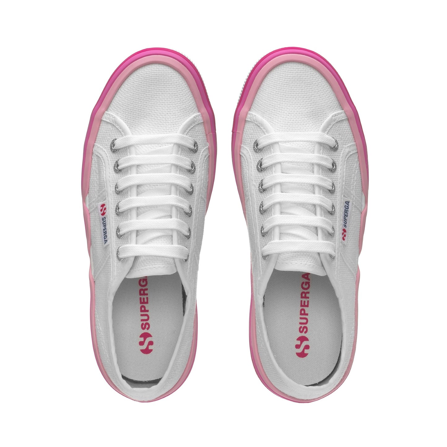 2740 LIQUIFY STRIPES - WHITE SHADED PINK