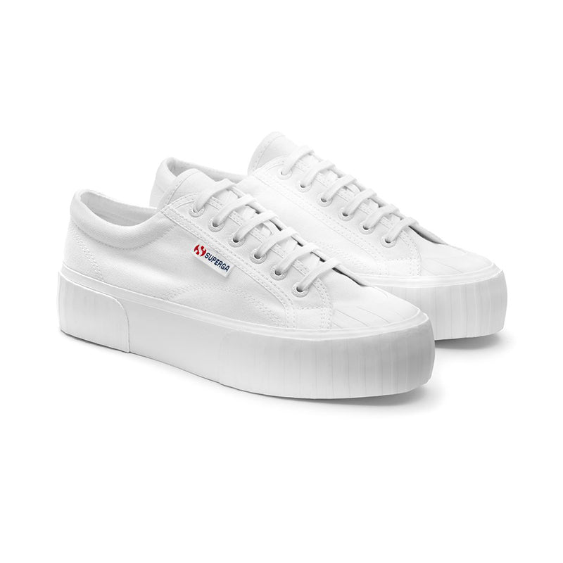 2631 Stripe - White White Avorio