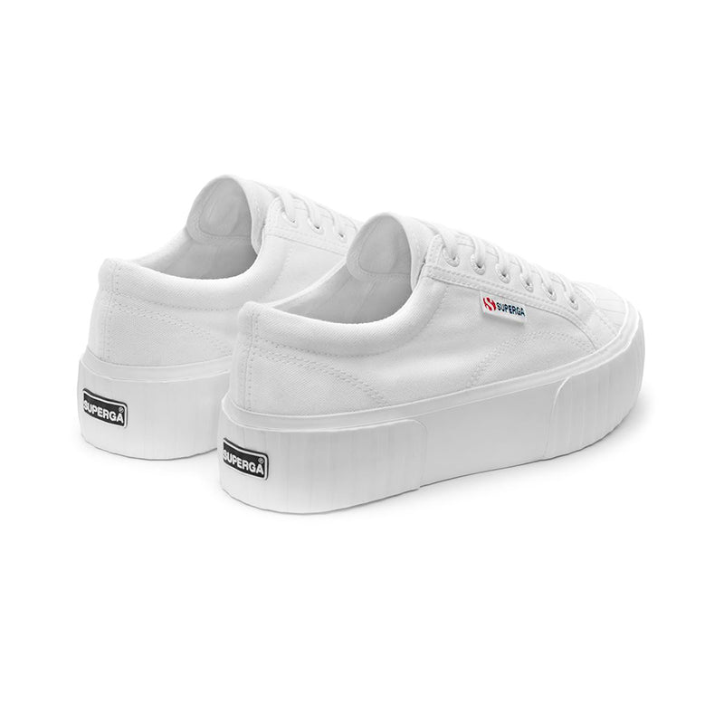 2631 Stripe - White White Avorio