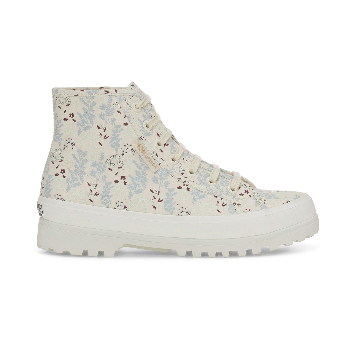 2341 Alpina Flowers - Beige Green Choc