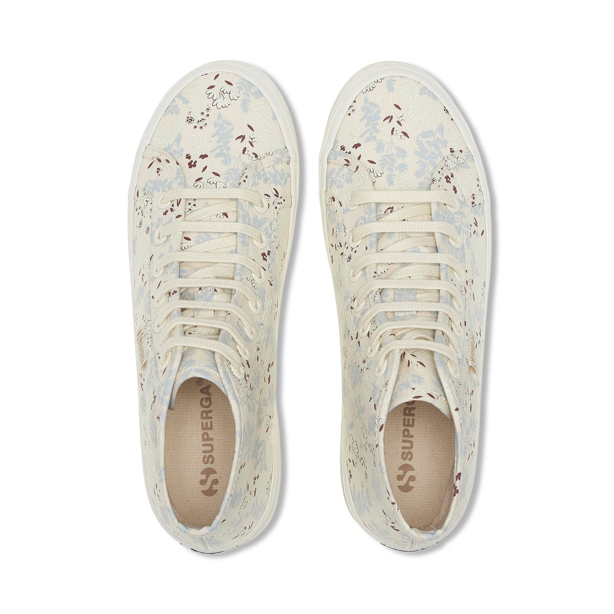 2341 Alpina Flowers - Beige Green Choc
