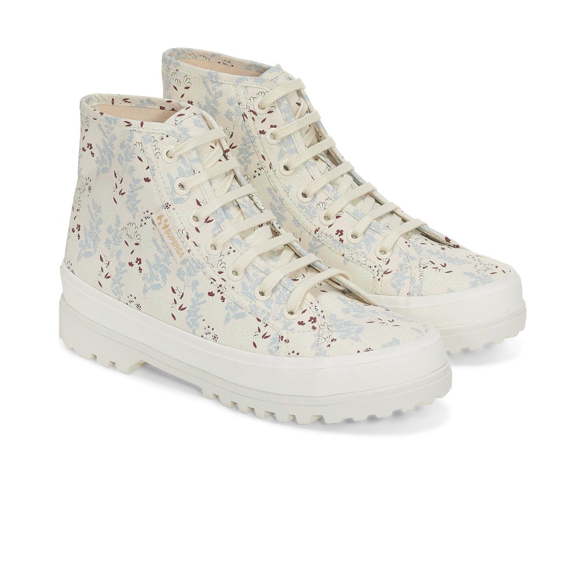 2341 Alpina Flowers - Beige Green Choc