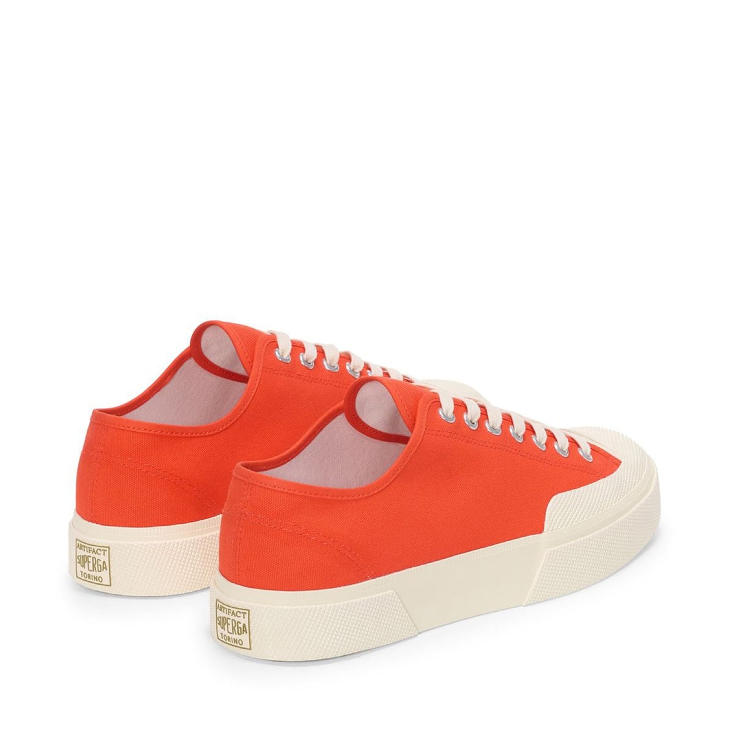 2432 WORKS LOW - ORANGE OFF WHITE