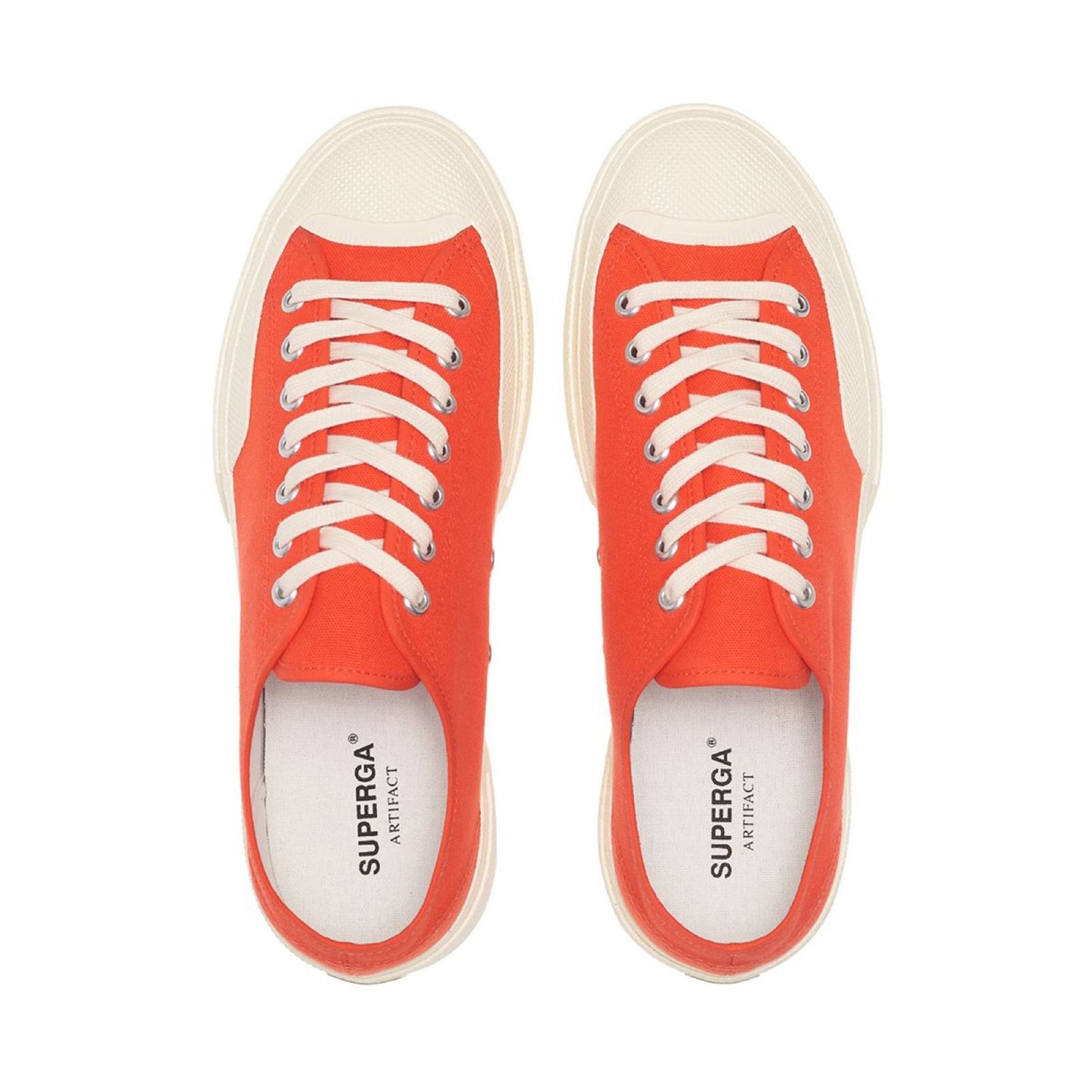 2432 WORKS LOW - ORANGE OFF WHITE