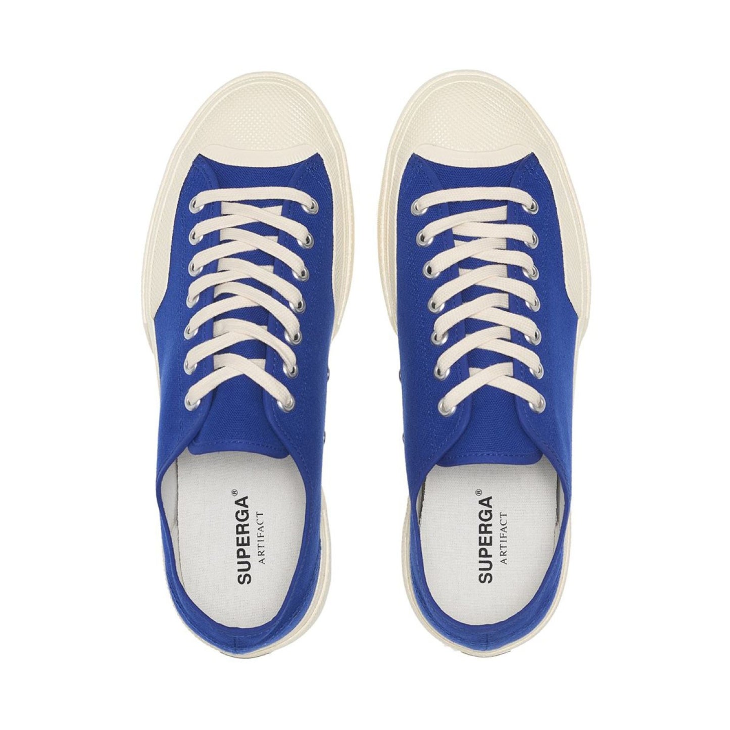 2432 WORKS LOW - BLUE CHAMBARY OFF WHITE