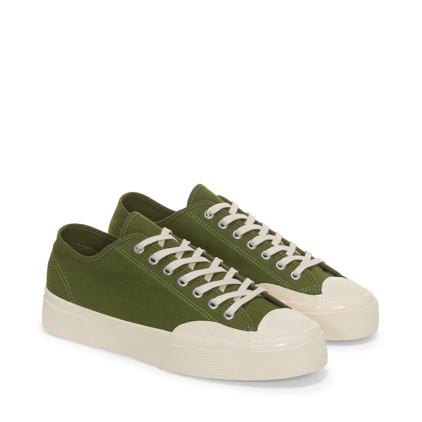 2432 Works Low - Green Off White
