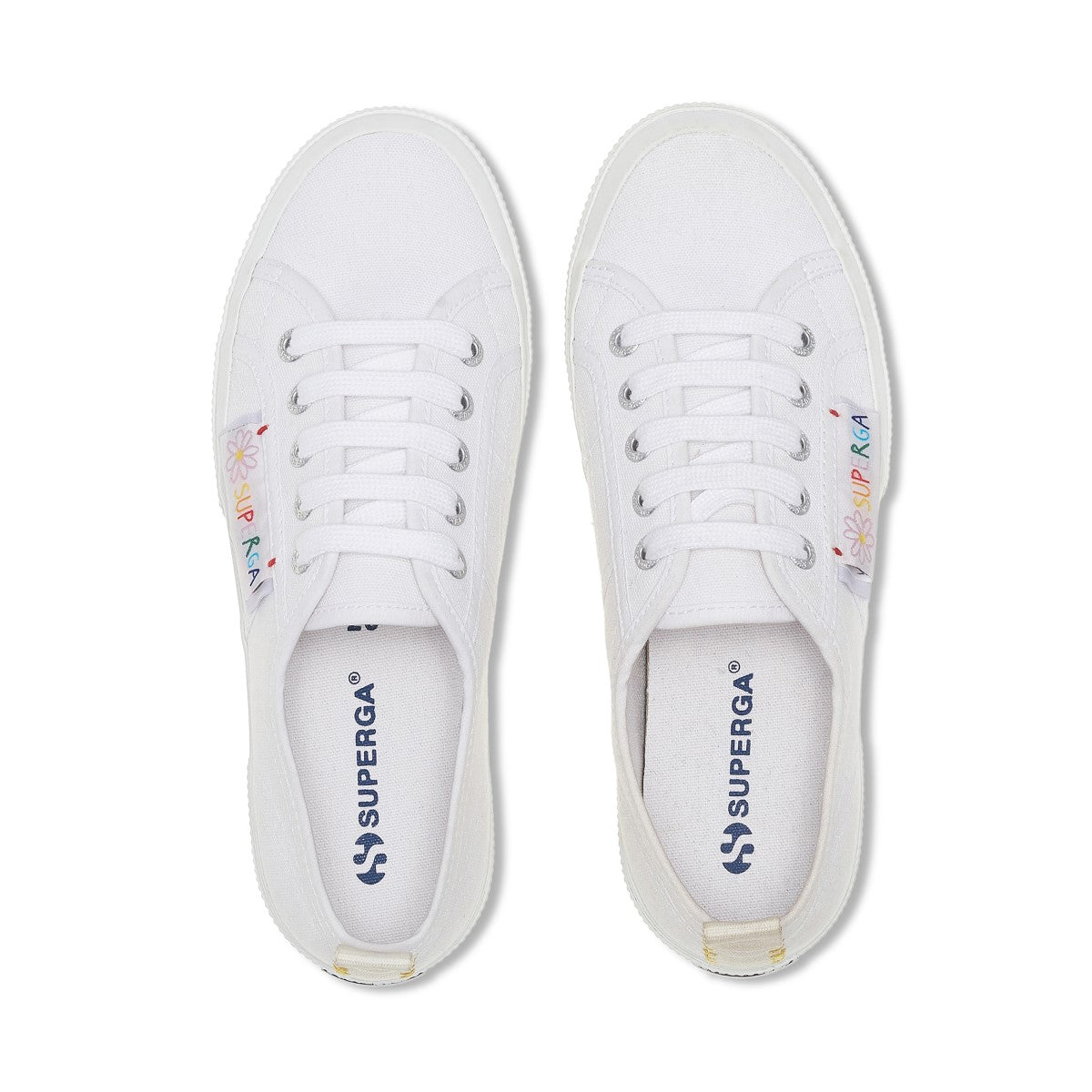 2750 Happy Label - White Multi