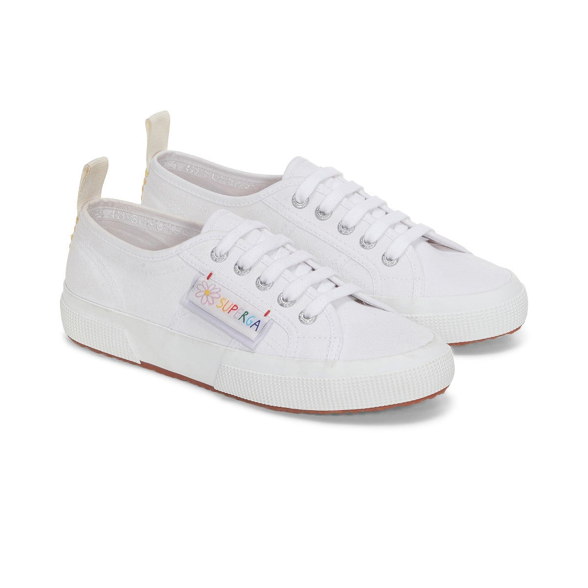 2750 Happy Label - White Multi