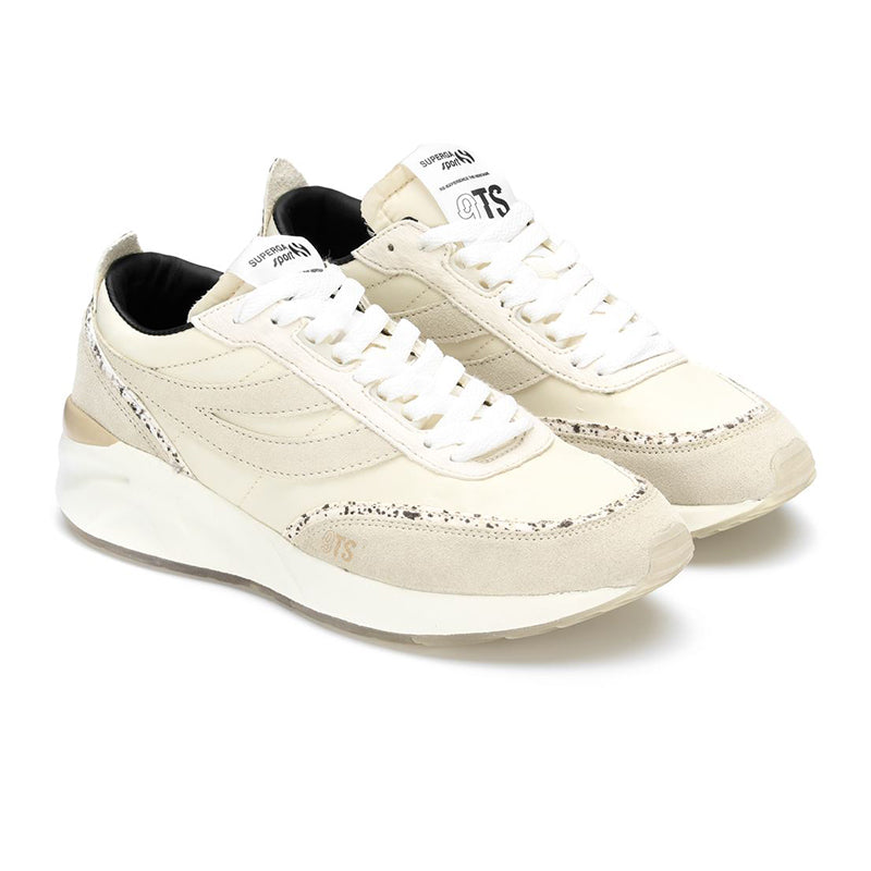 4089 Training Calfhair Detail - Beige LT Eggshell