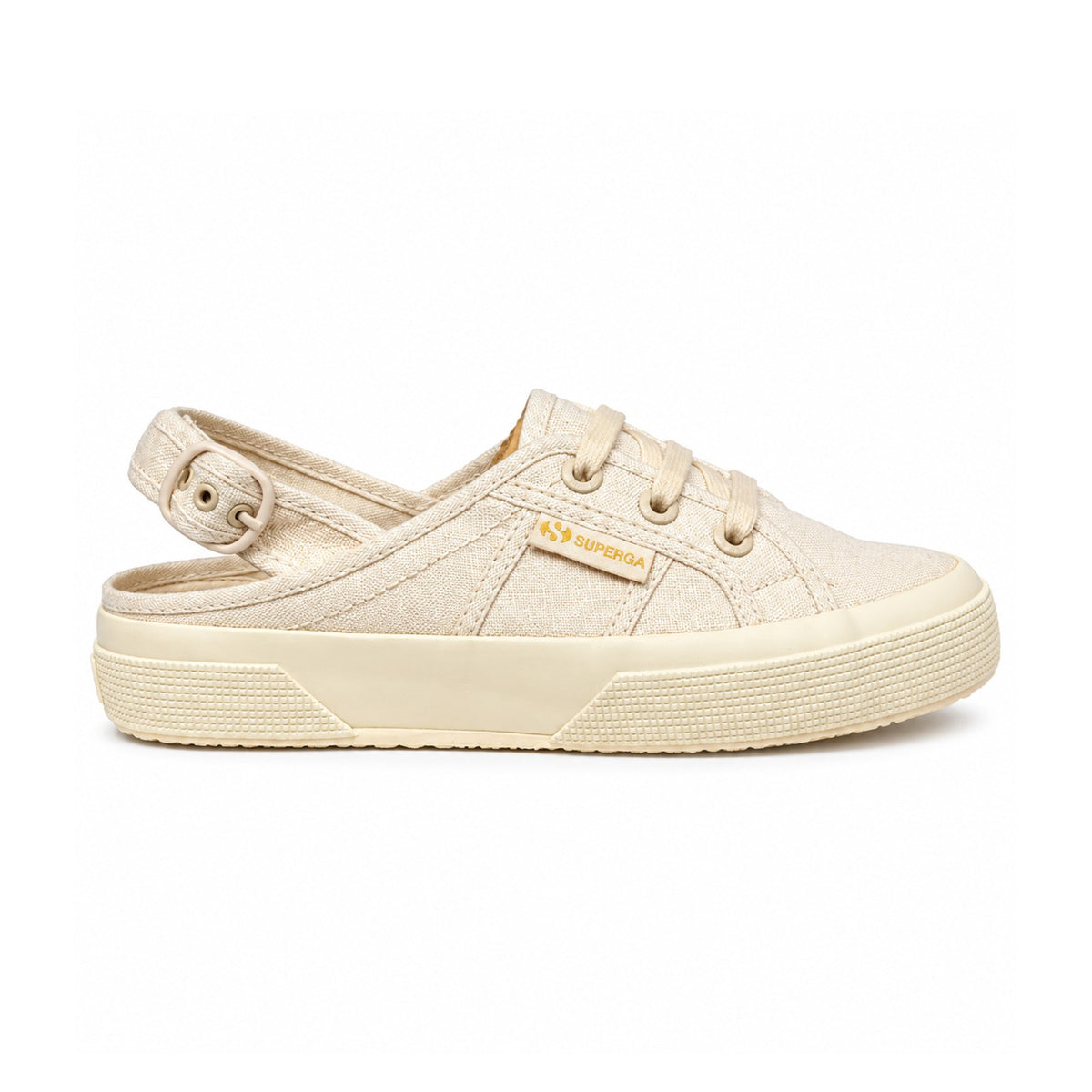 2933 SLING BACK LINEN - TOTAL BEIGE NAT