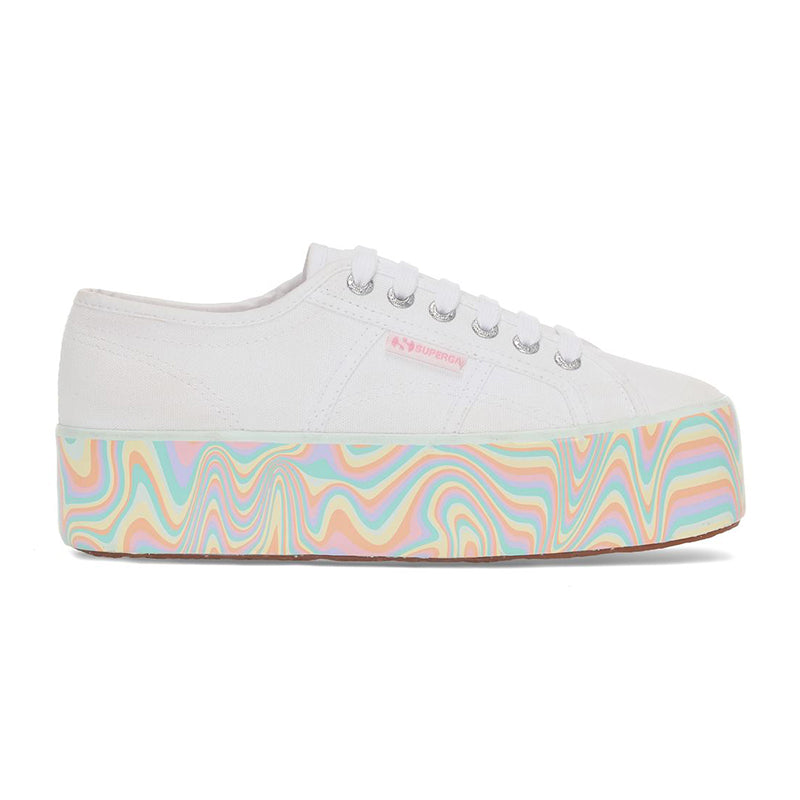 2790 Multicolor Liquify Sole - White Multi Pastel