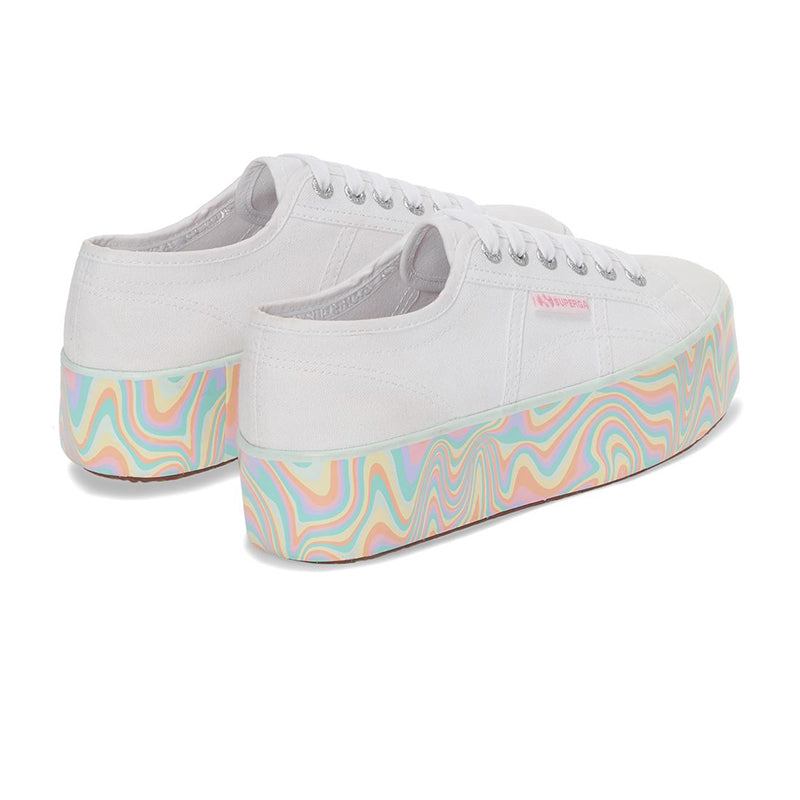2790 Multicolor Liquify Sole - White Multi Pastel