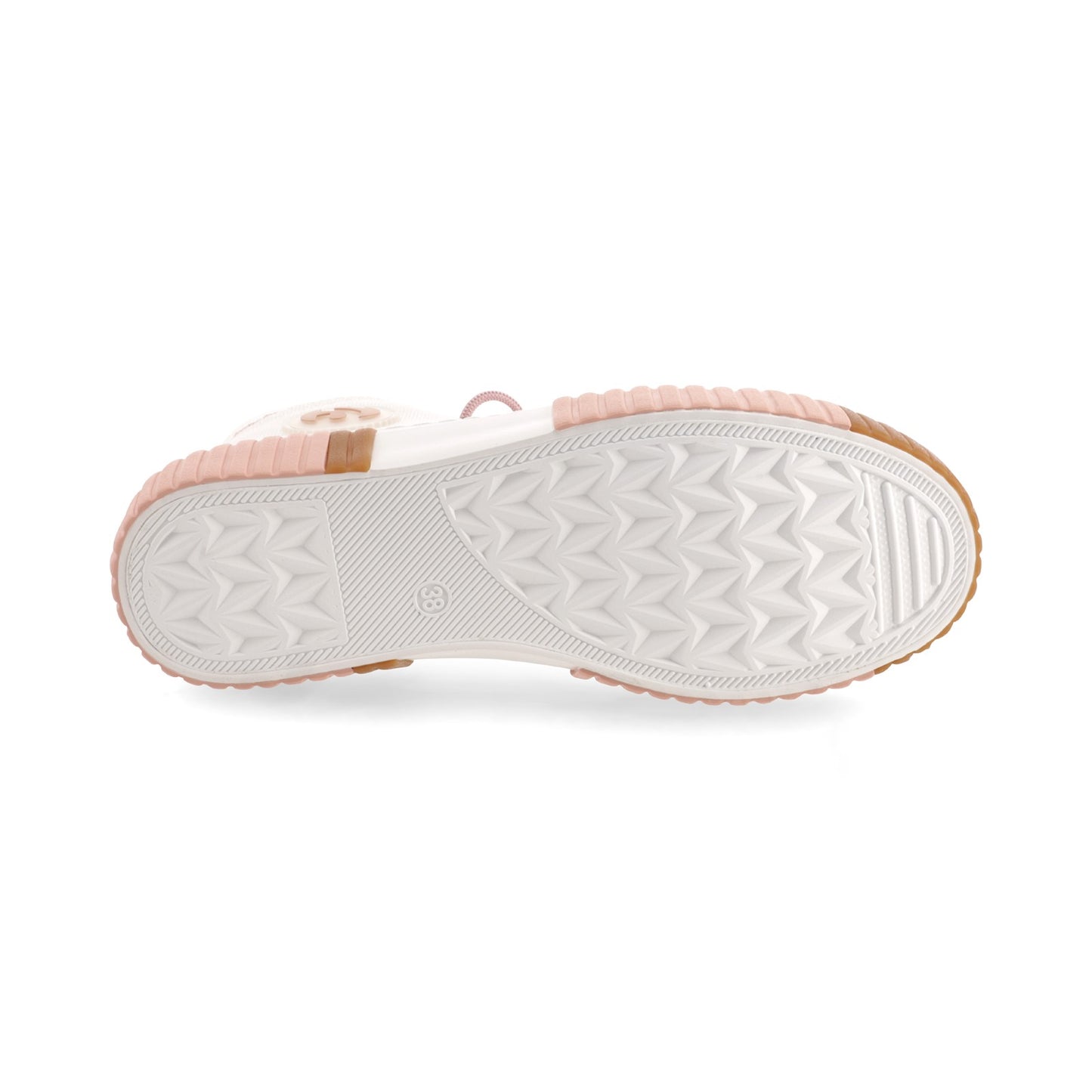 2676 CANVAS HI TOP - WHITE PINK GUM