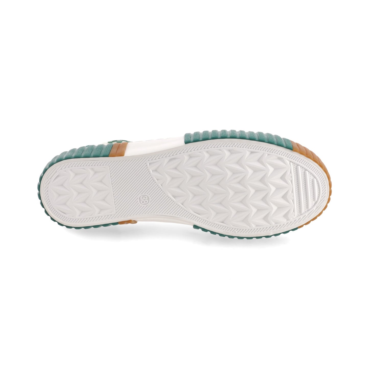 2676 CANVAS HI TOP - WHITE DK GREEN GUM