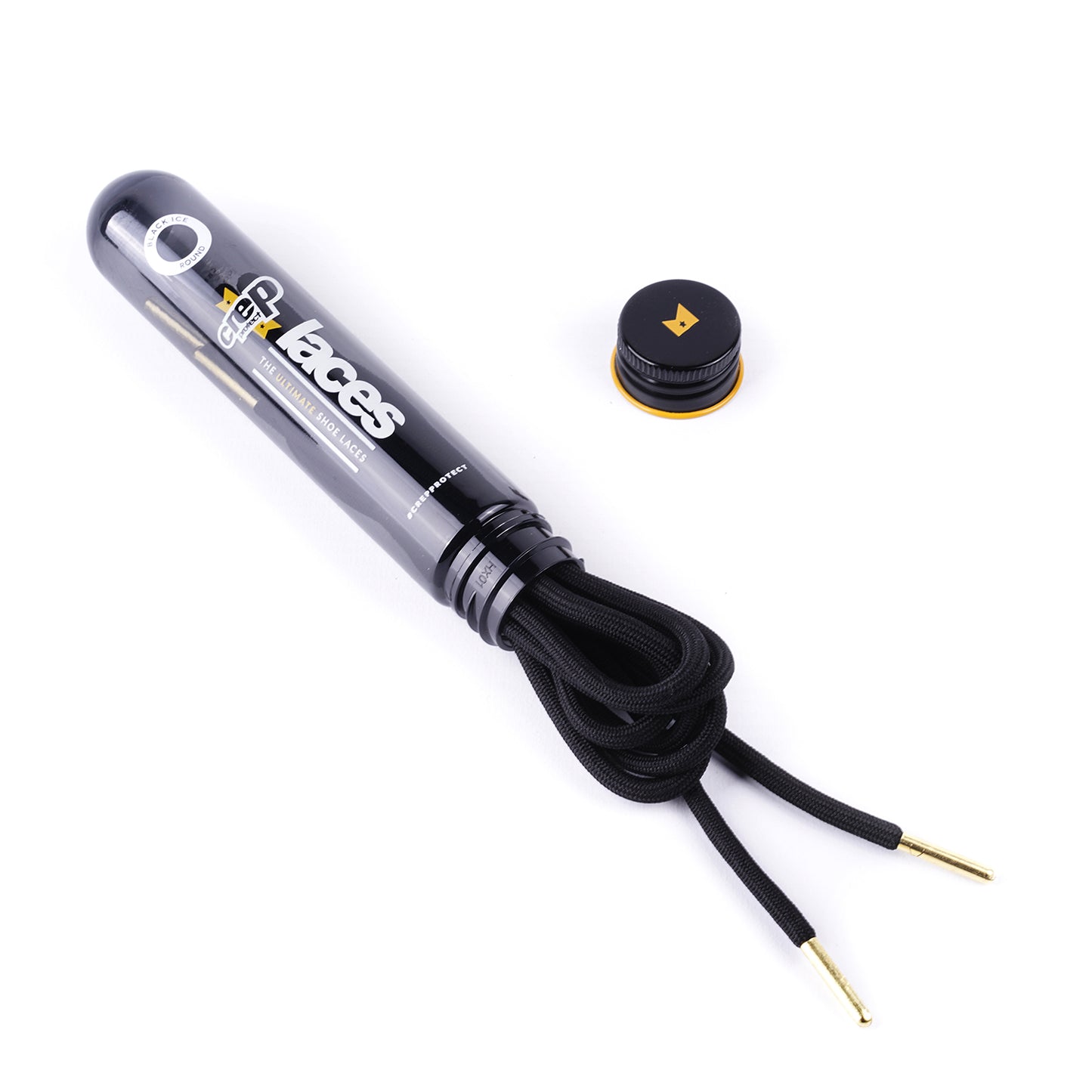 CREP PROTECT LACES ROUND - BLACK