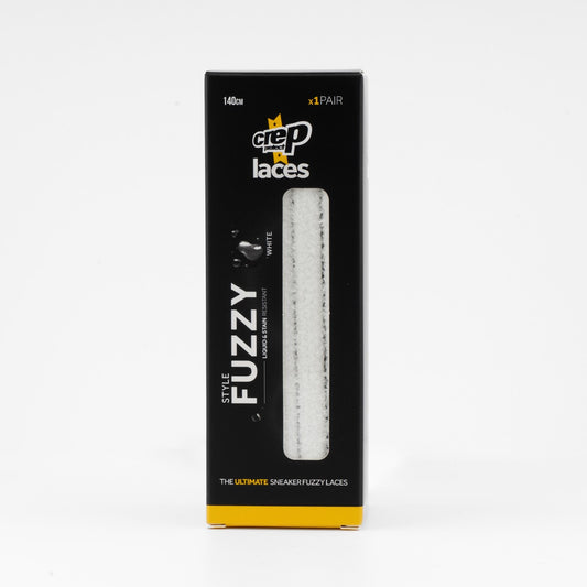 CREP LACES FUZZY - WHITE