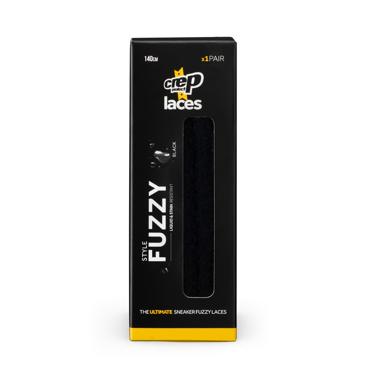 CREP LACES FUZZY - BLACK