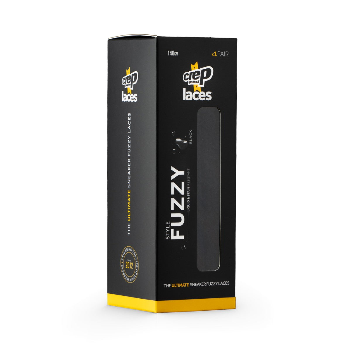 CREP LACES FUZZY - BLACK