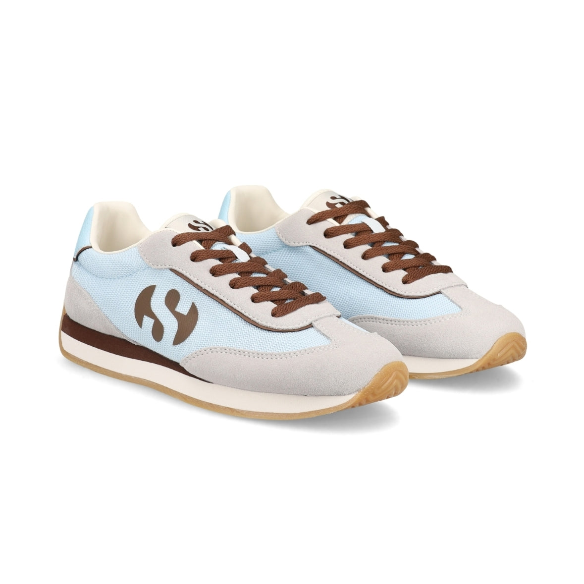 3891 Luna Jogger - Lt Blue Choc Grey