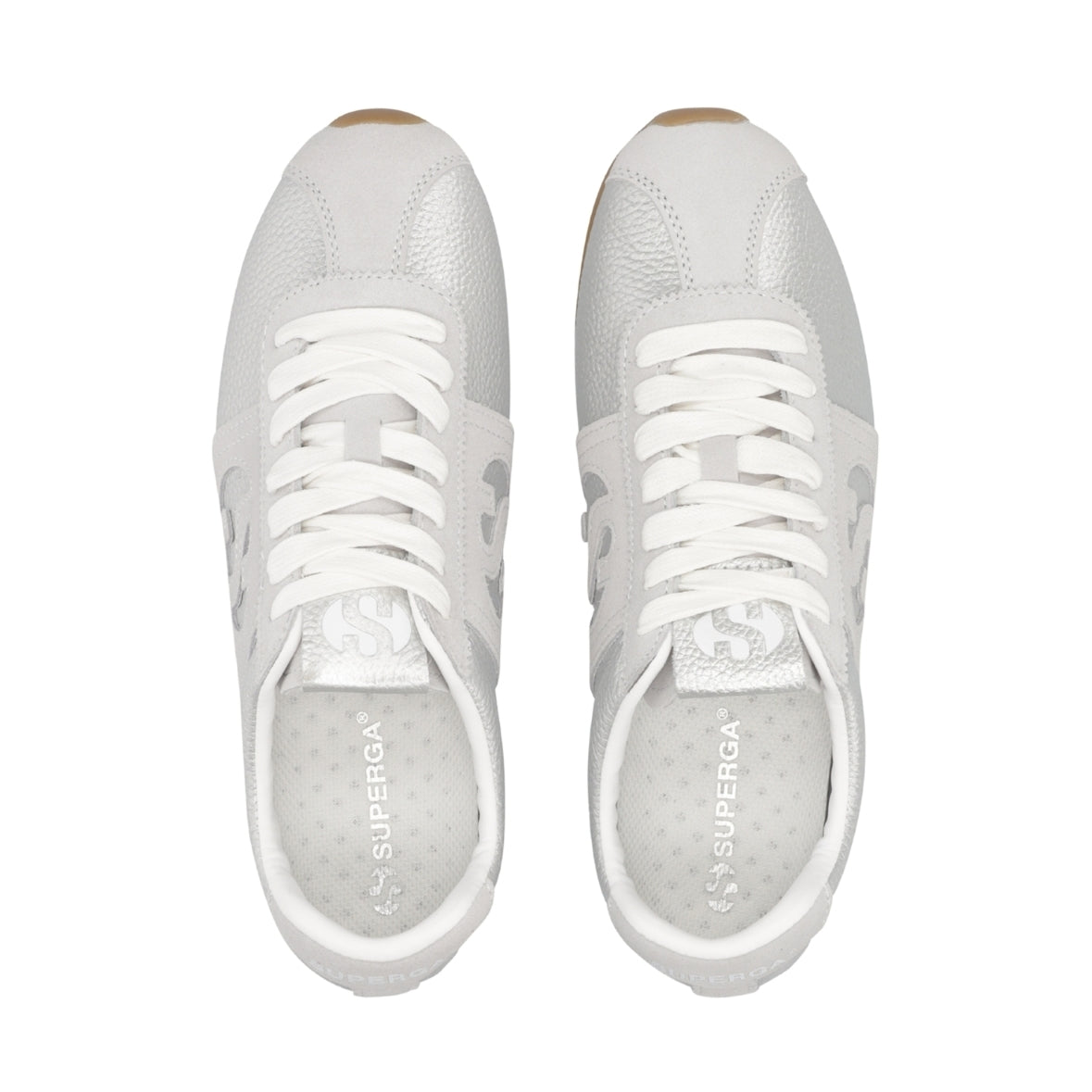 3892 Vesta Ballerina Sneaker - Silver Lt Grey