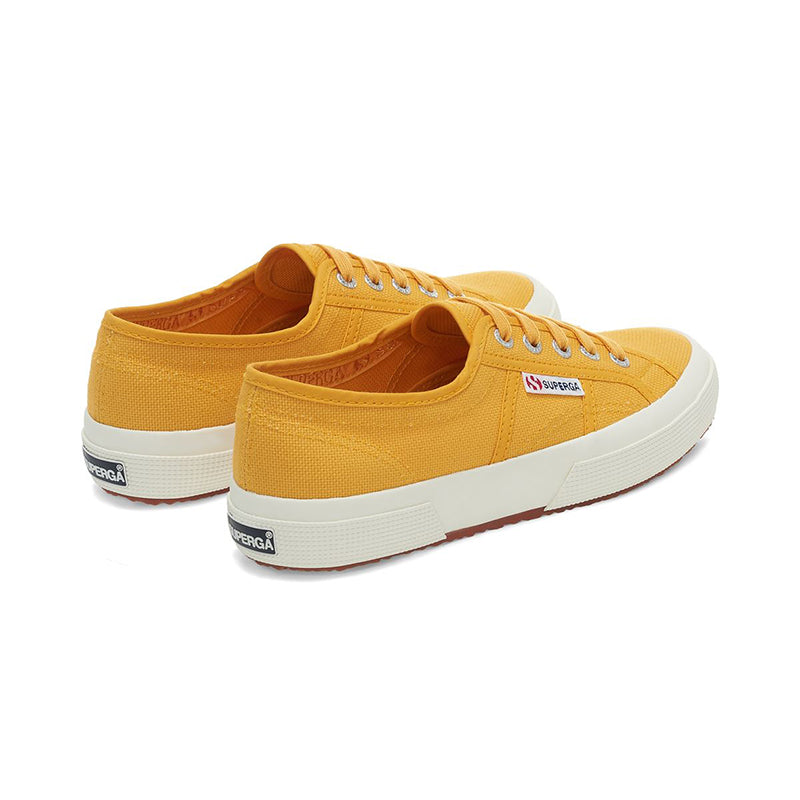 Superga best sale yellow trainers