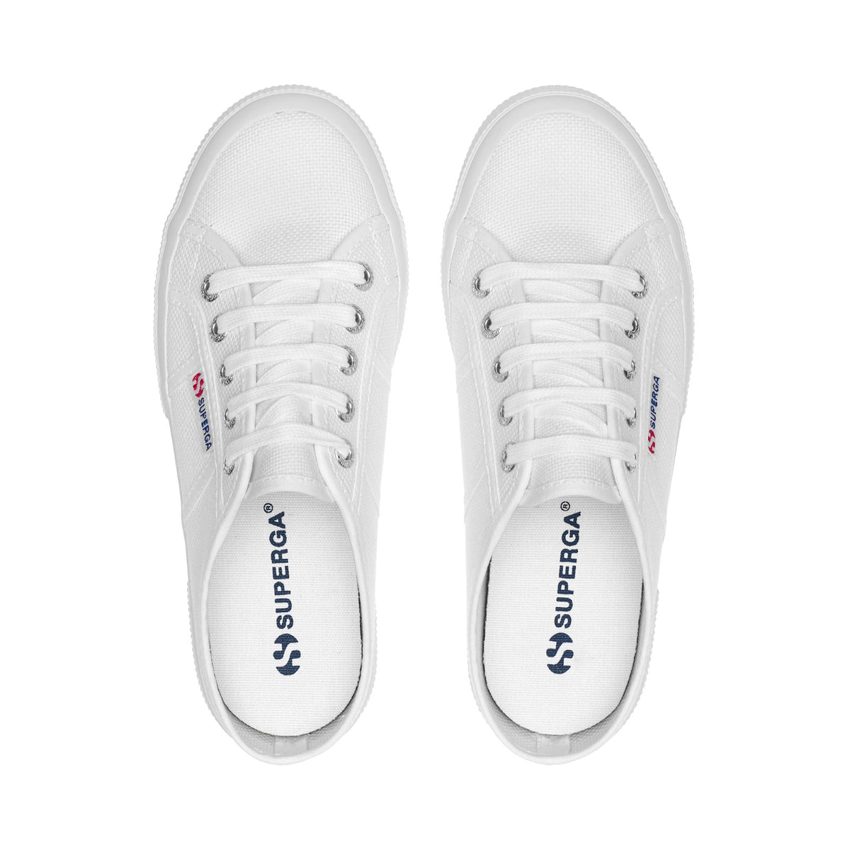 2402 Mule - White Canvas