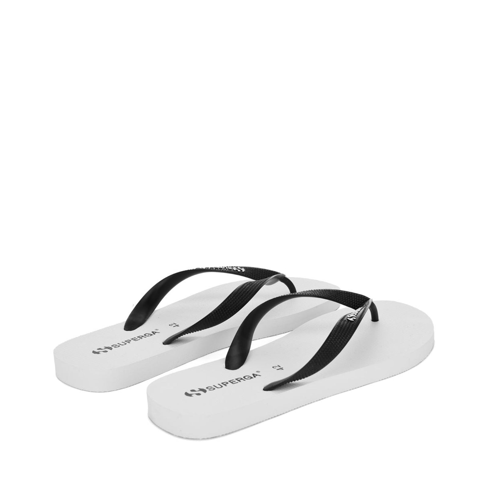 4121 FLIP FLOPS - WHITE/BLACK