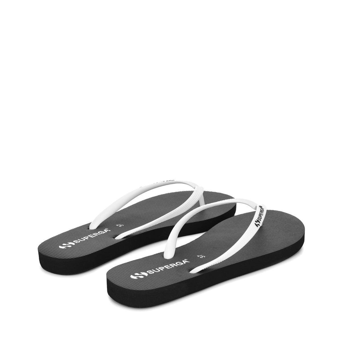 4121 FLIP FLOPS - BLACK WHITE