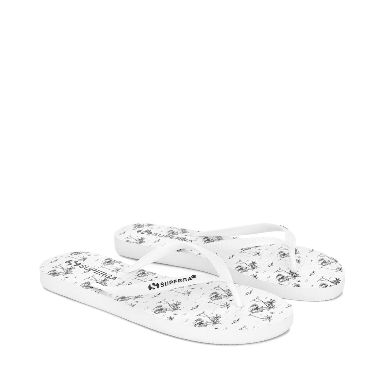 4121 FANRBRW - WHITE BLK HAWAII