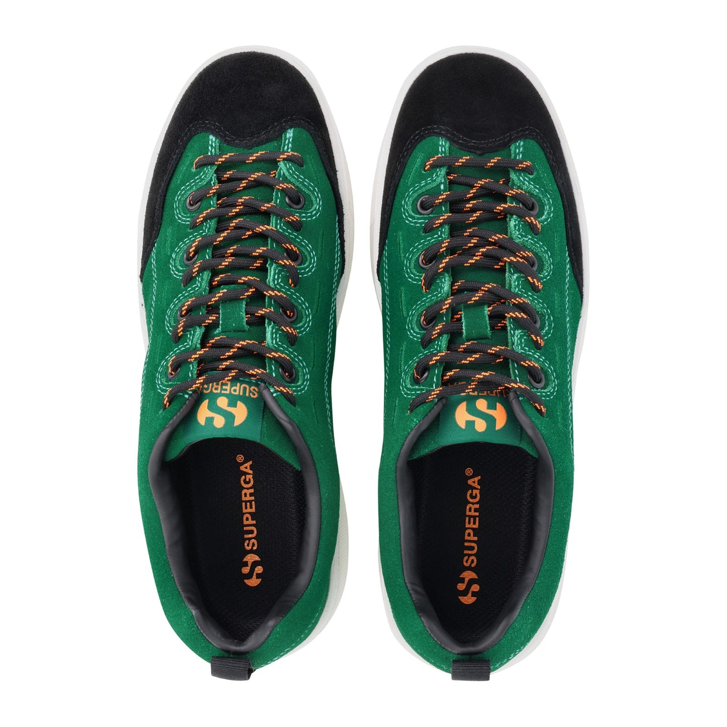 2812 Suede - Green Black White