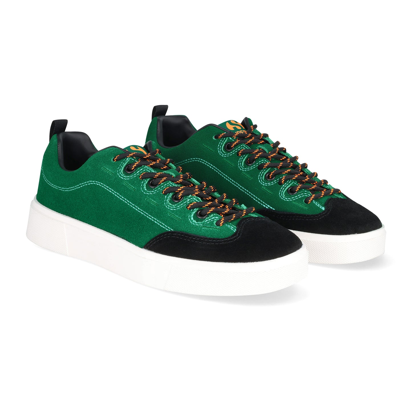 2812 Suede - Green Black White