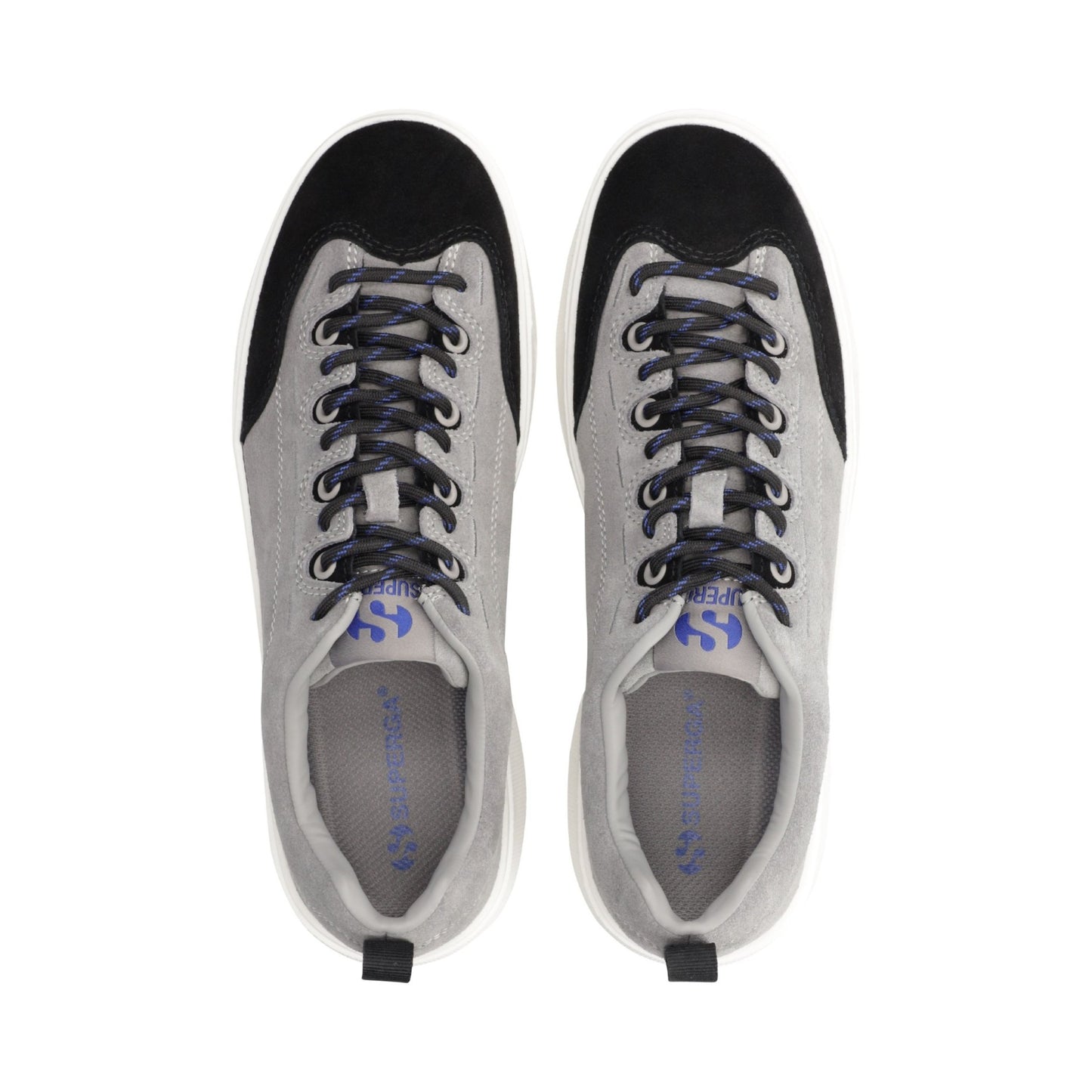 2812 Suede - Dk Grey Black White