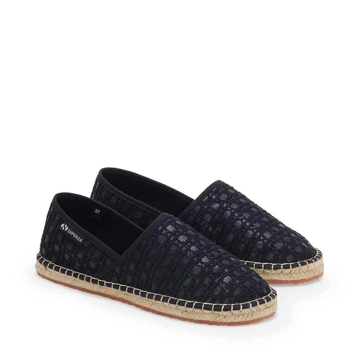 3009 Crochet Rope - Black Canvas