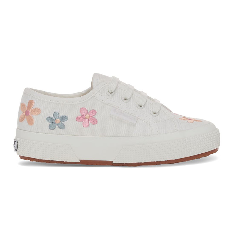 2750 Kids Embroidery Avorio - White Avorio Multi