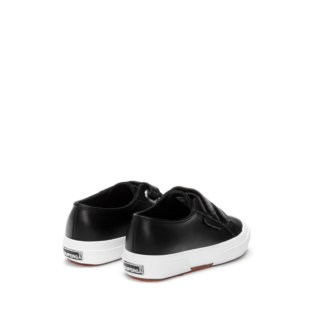 2750 KIDS STRAPS VEGAN A0M BLACK WHITE