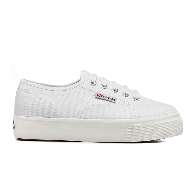 2730 Mid Platform - White Canvas