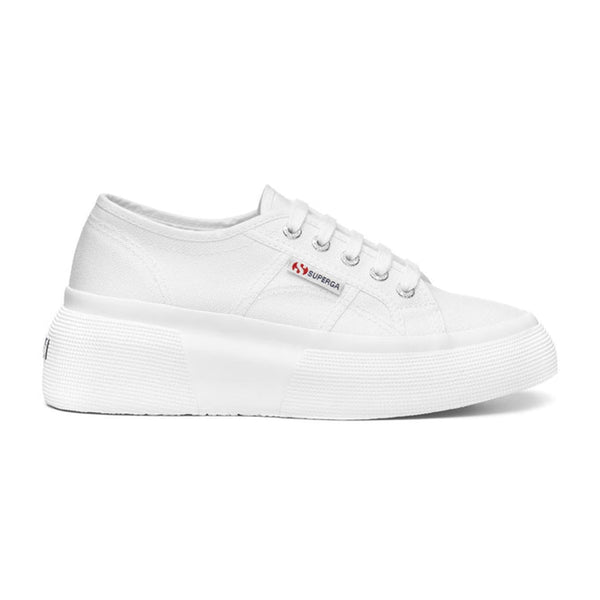 2287 Bubble - White Canvas – Superga