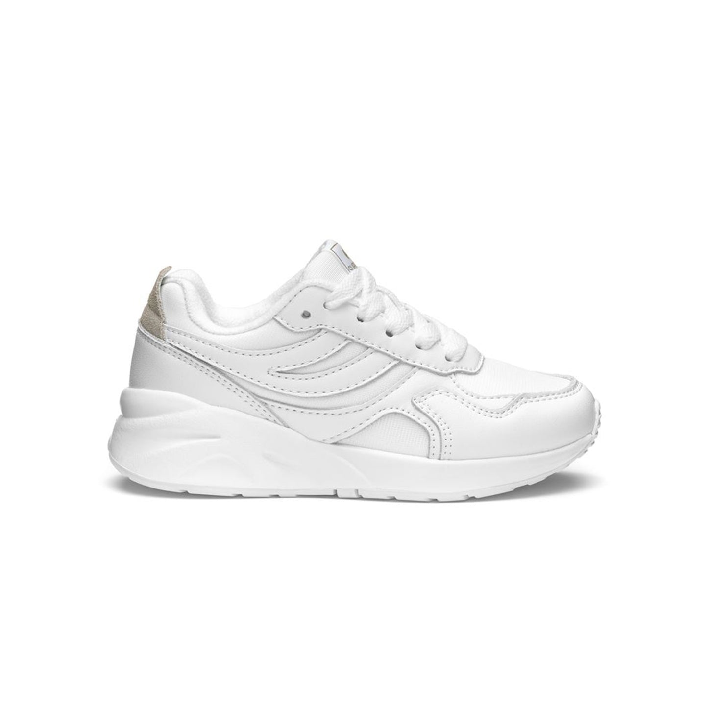 4073 KIDS TRAINING NAPPA LEATHER - TOTAL WHITE