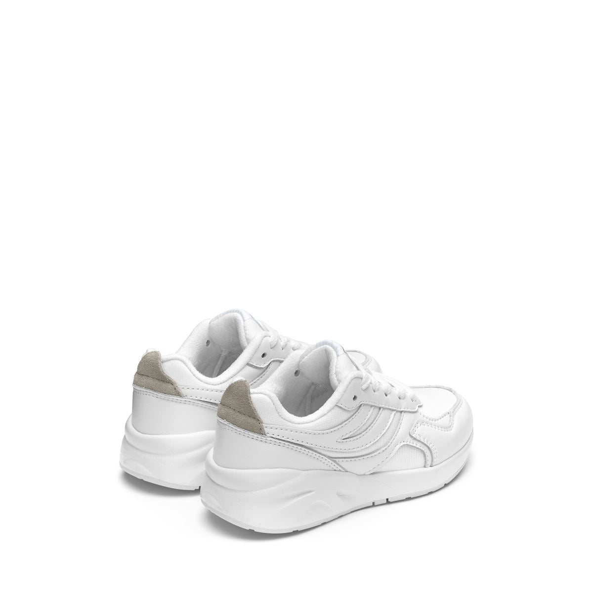 4073 KIDS TRAINING NAPPA LEATHER - TOTAL WHITE