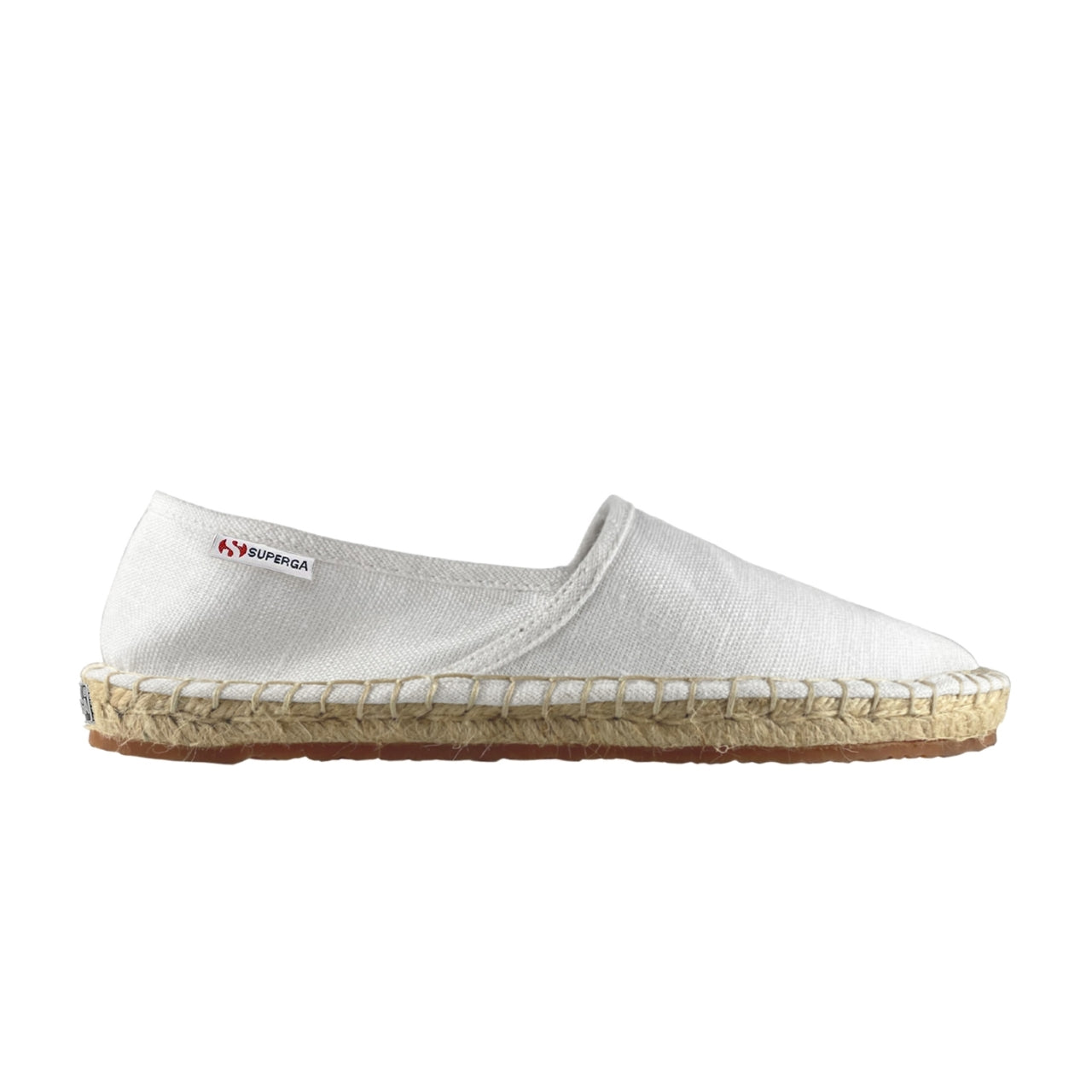 3009 Canvas Espadrilla - White Nutural