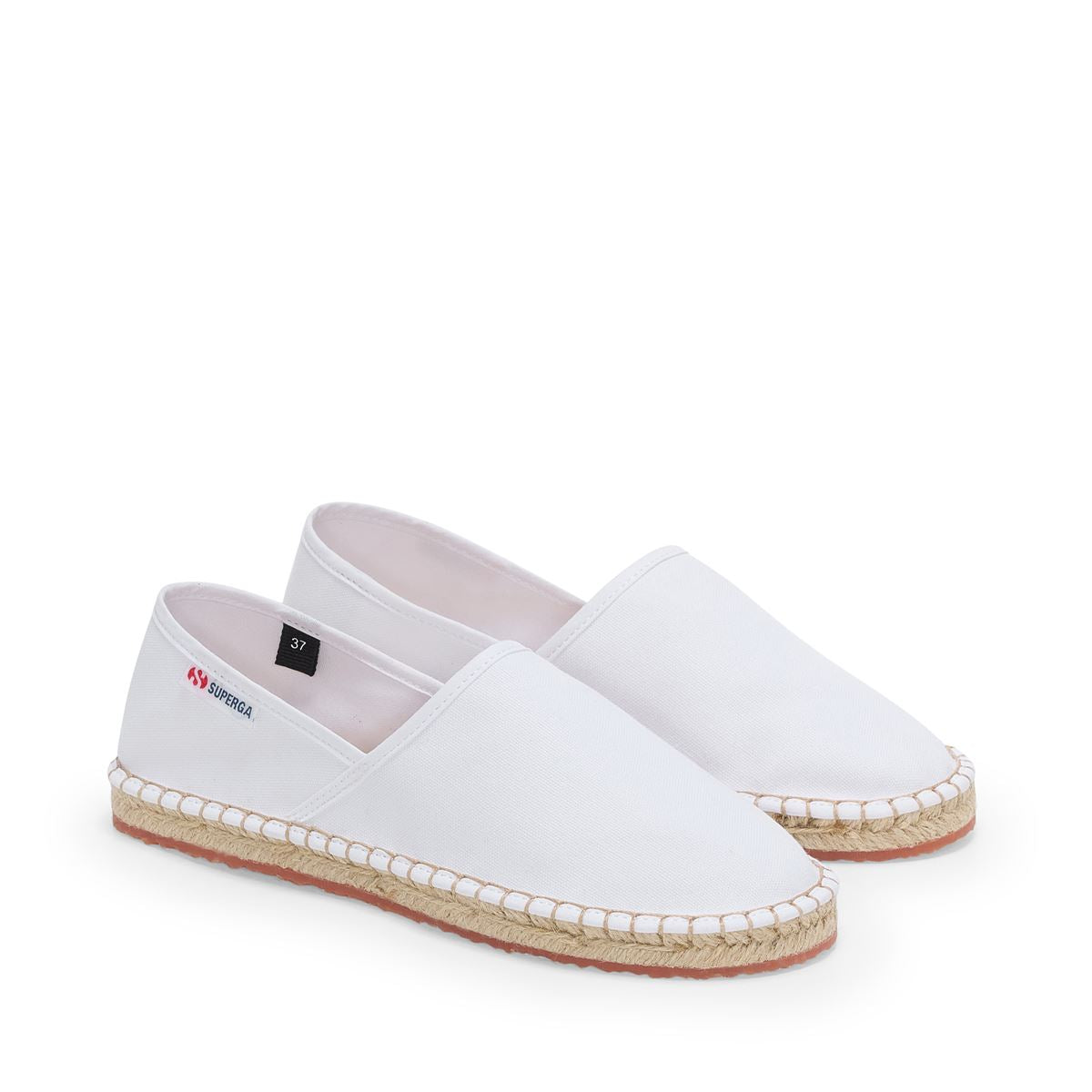 3009 Canvas Espadrilla - White Nutural