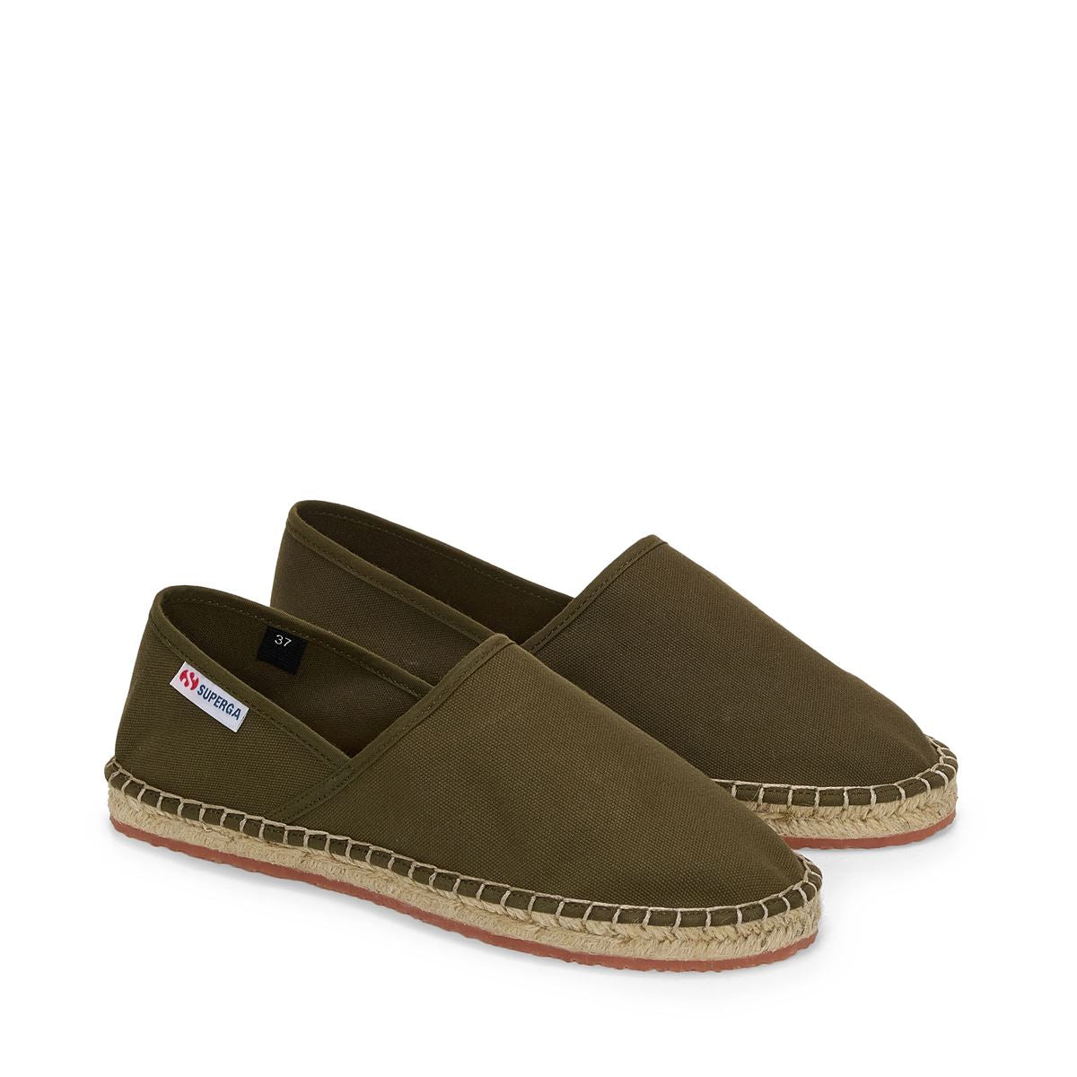 3009 Canvas Espadrilla - Green Dk Olive