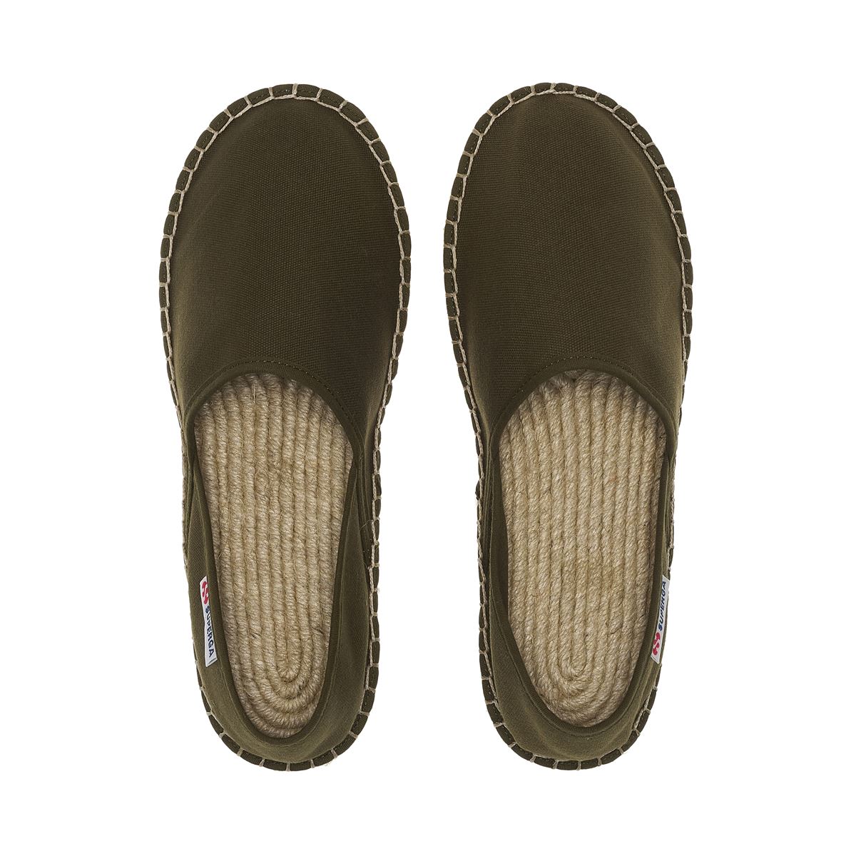 3009 Canvas Espadrilla - Green Dk Olive