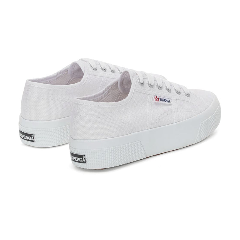 2740 Platform White Canvas Superga 2740-platform-white-canvas-superga