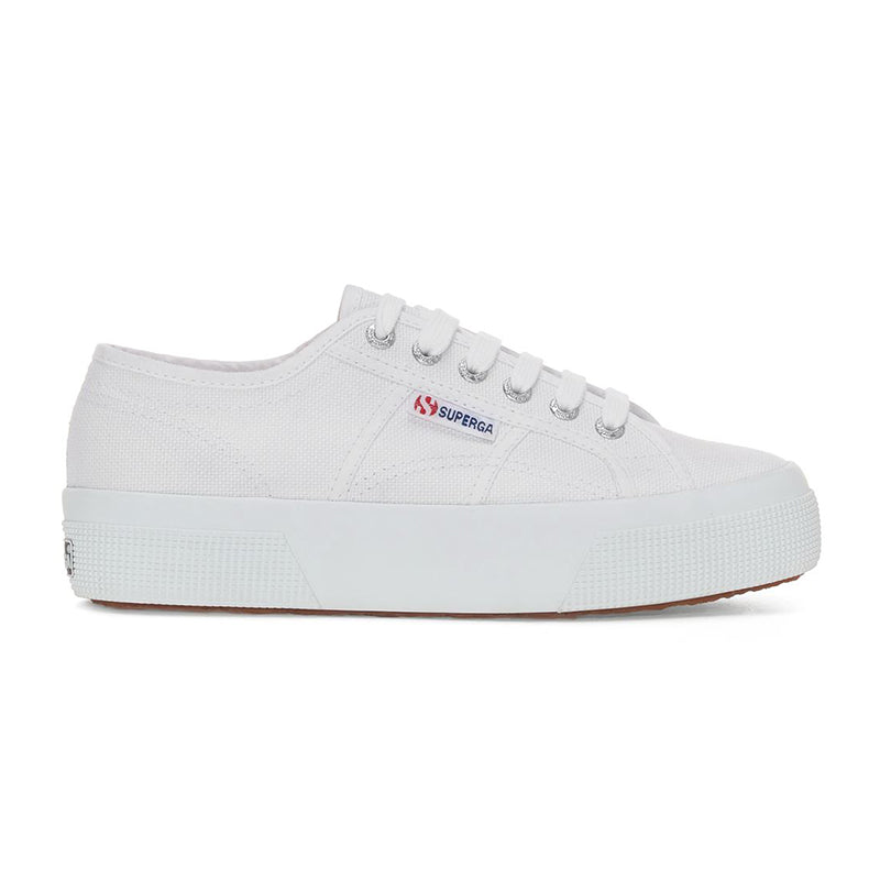 2740 Platform - White Canvas – Superga