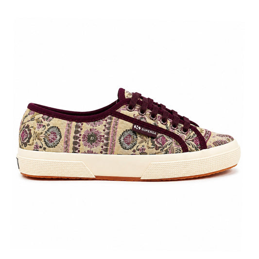 2750 TAPESTRY - BEIGE PURPLE OFF WHITE