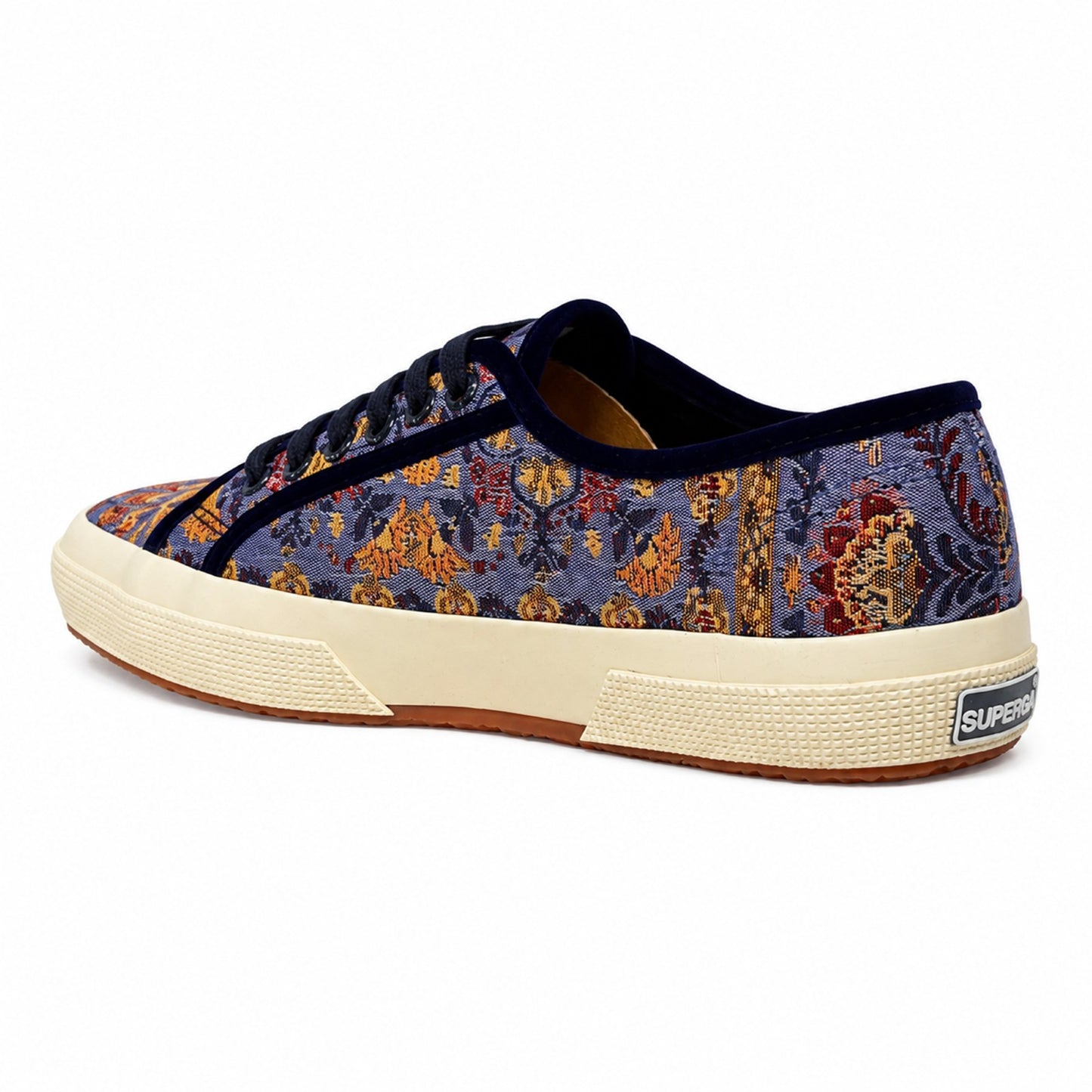 2750 TAPESTRY - BLUE BEIGE OFF WHITE